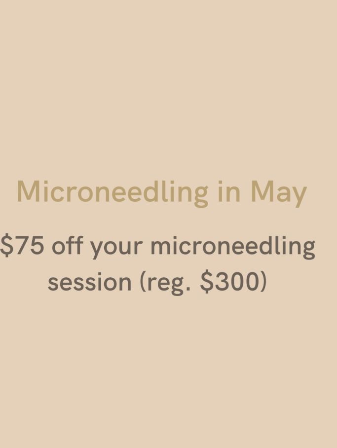 Microneedling in May