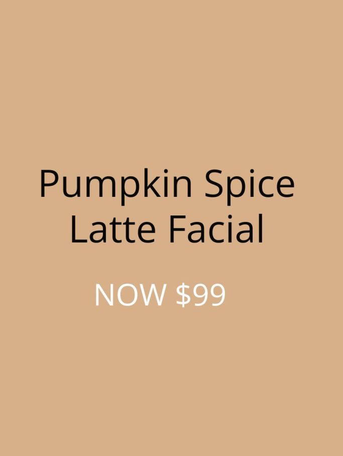 Pumpkin Spice Latte Facial