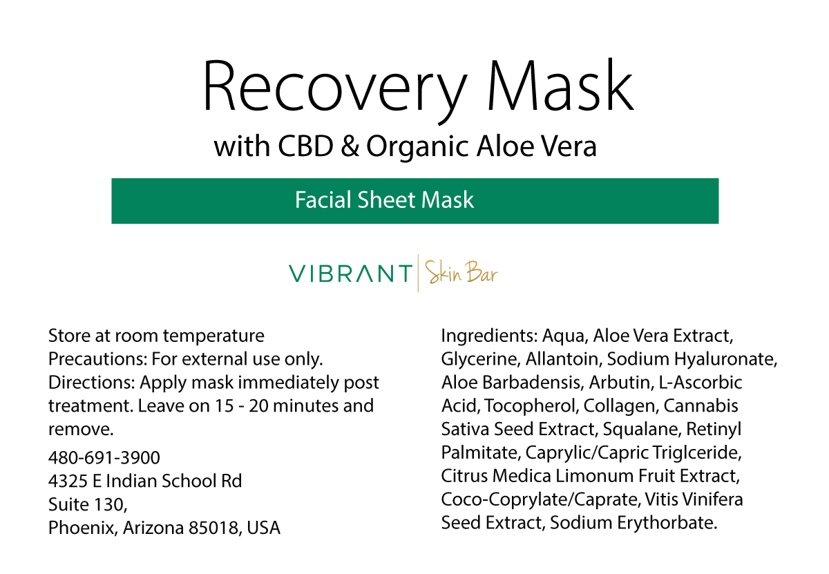 Vibrant Skin Recovery Mask
