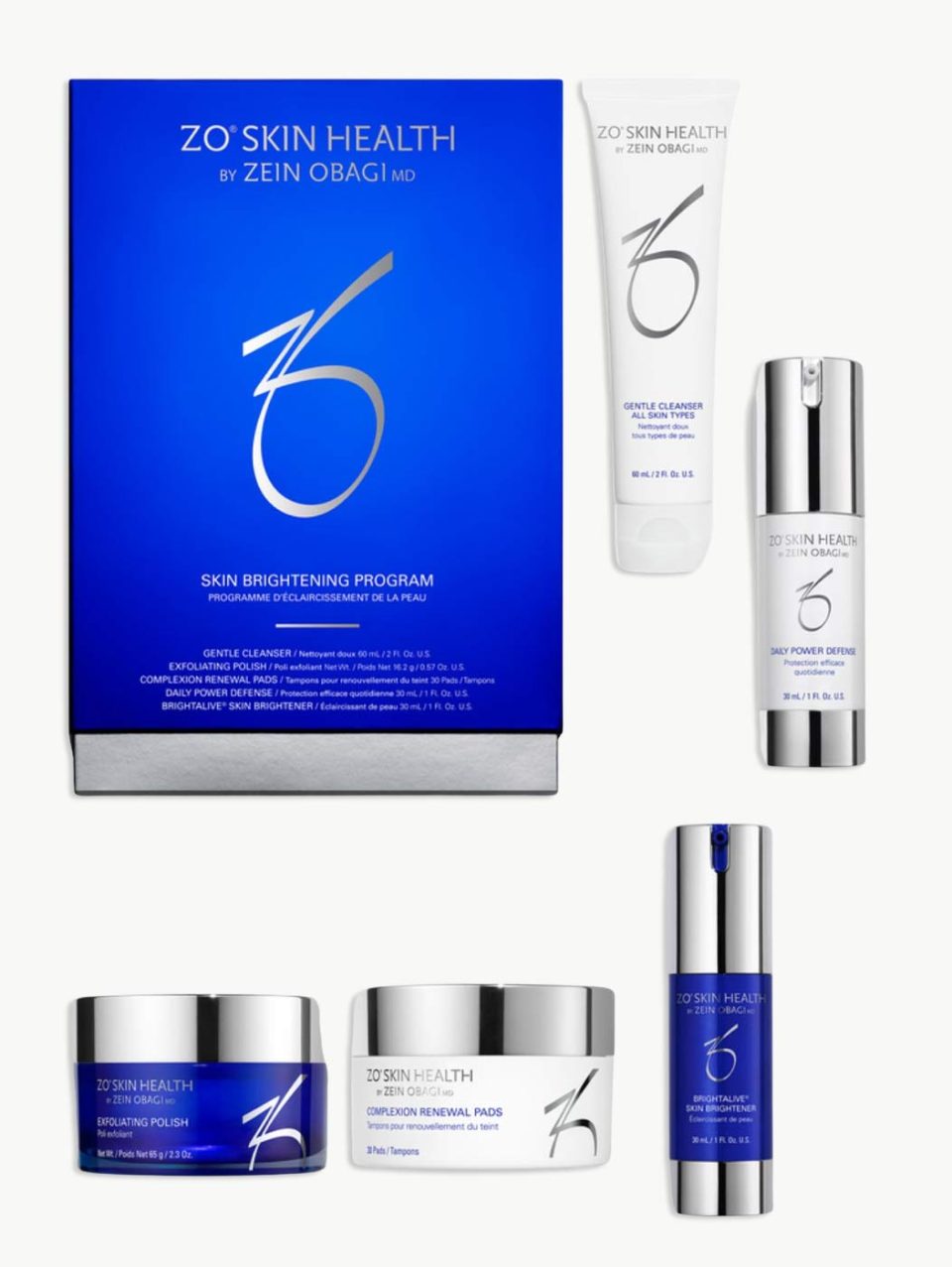 ZO Skin Health Skin Brightening Program + Texture Kit