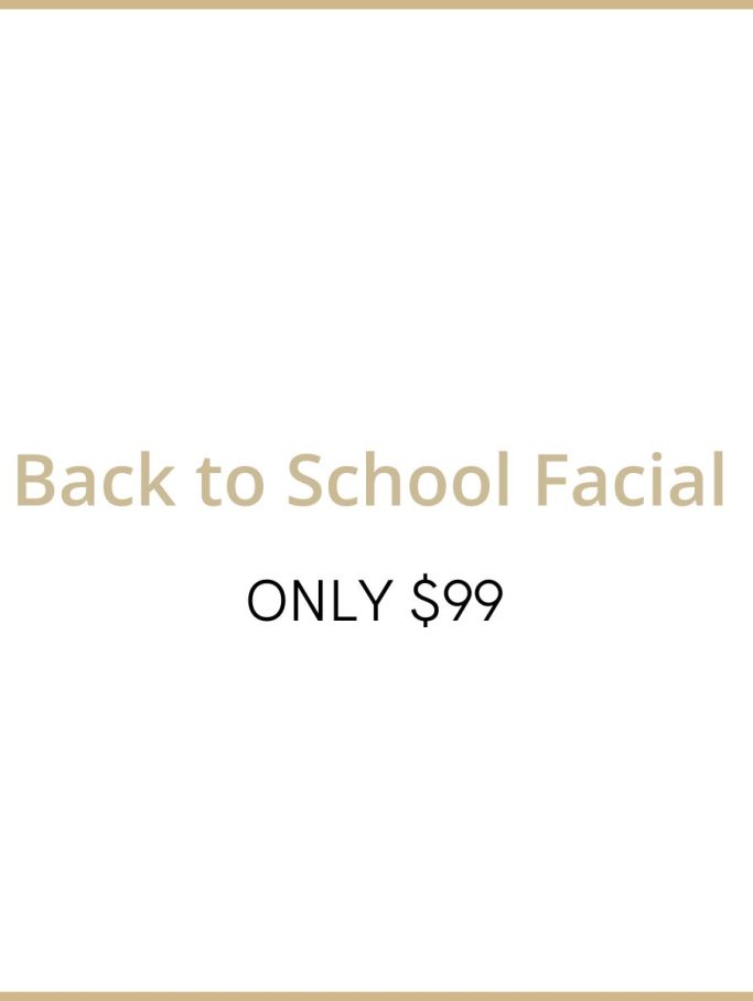 Back to School Facial