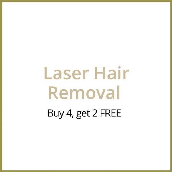 Laser Hair Removal Promo -- Buy 4, Get 2 FREE!