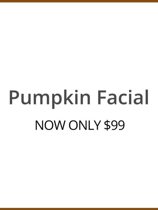 Pumpkin Facial