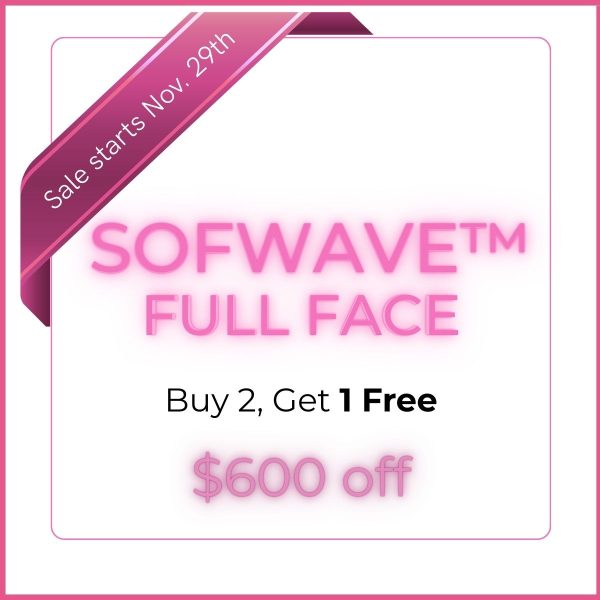 Cyber Monday Sofwave Full Face Promo