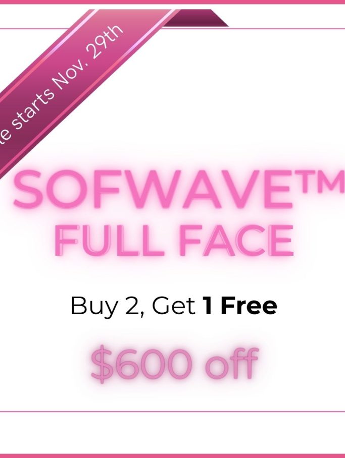 Cyber Monday Sofwave Full Face Promo