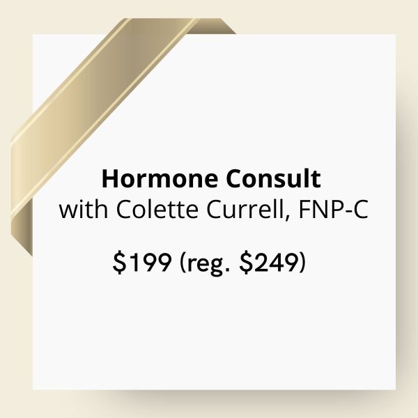 Hormone Consult Promo with Colette Currell