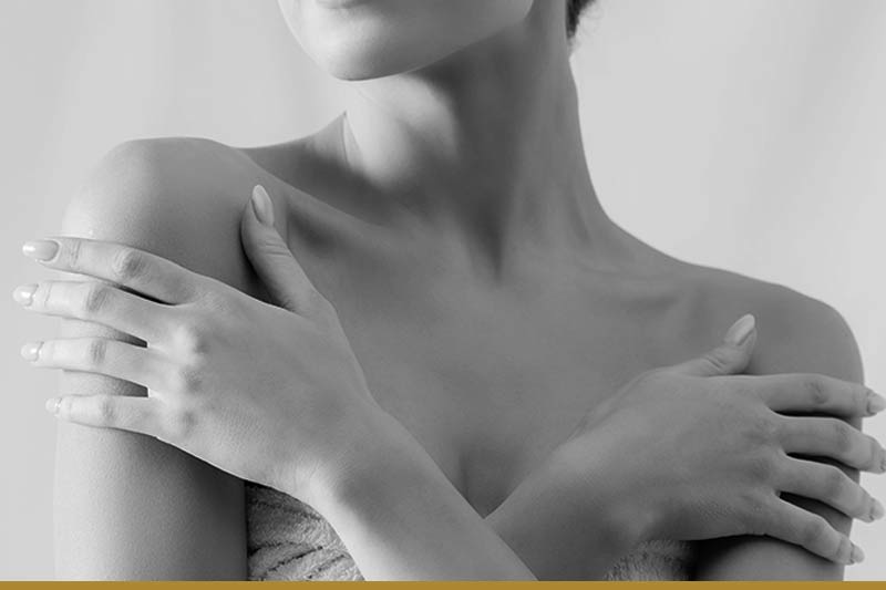 Vitamin B12 injection sites.