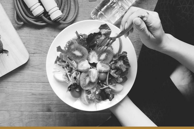 Eating regularly to increase metabolism for weight loss.