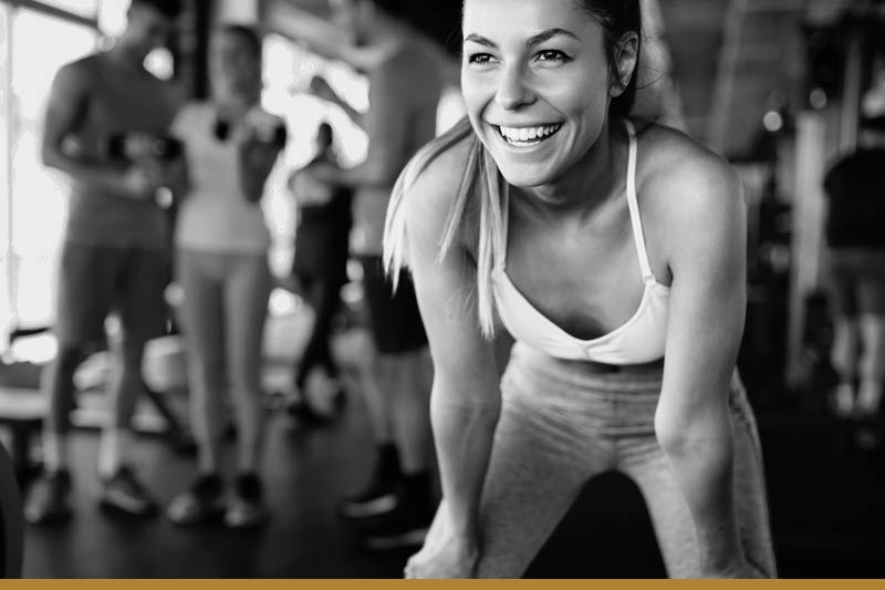 Working out to increase metabolism.