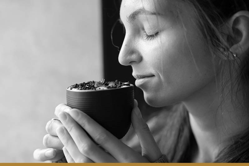 Coffee as an appetite suppressant. 