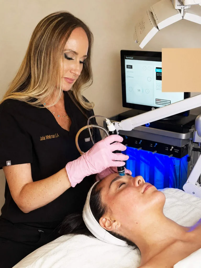 Hydrafacial treatment at Vibrant Skin Bar in Phoenix