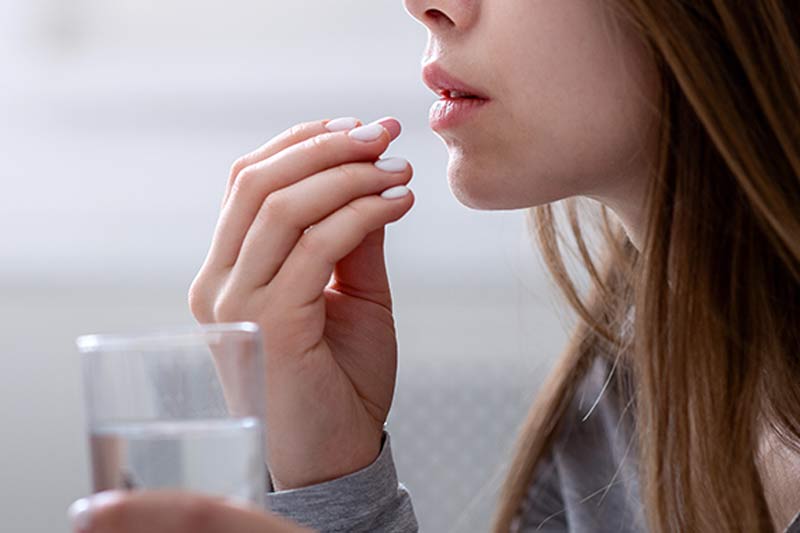 Antibiotics affect the gut and the skin.