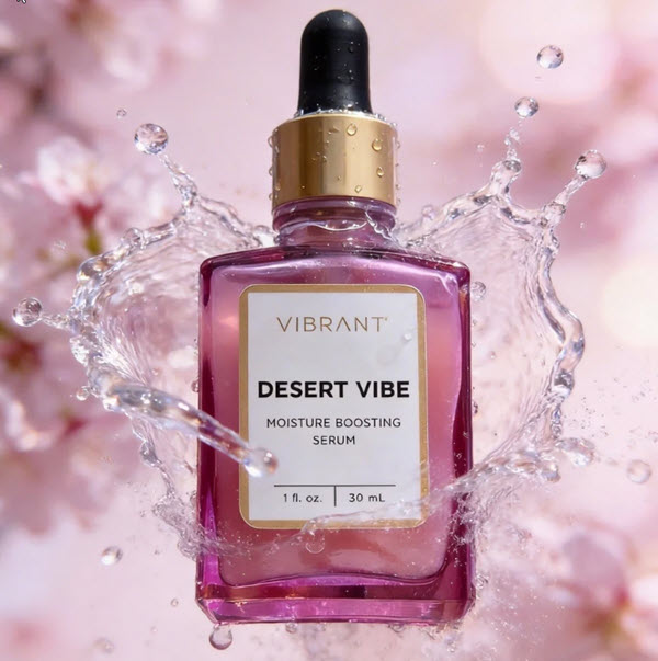 Vibrant Desert Vibe - moisture boosting serum.