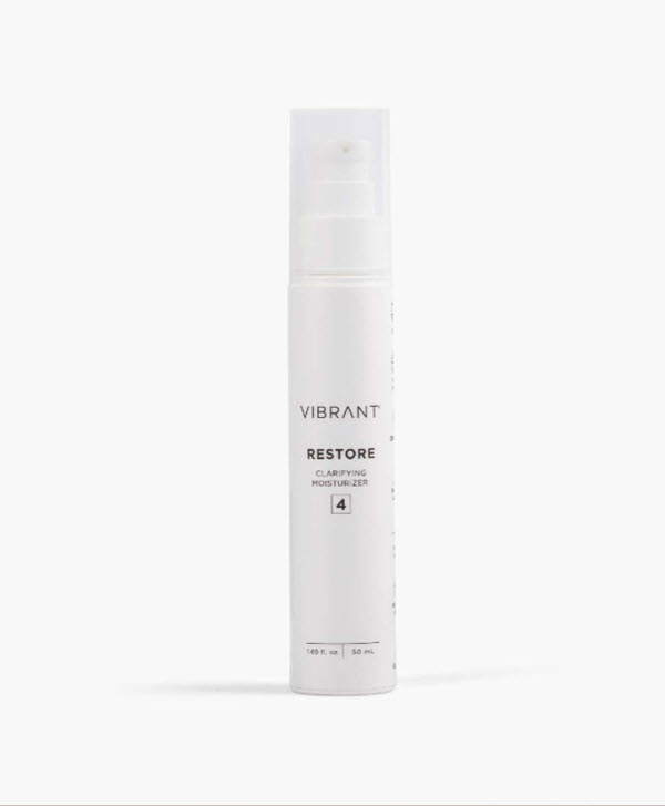 Vibrant Restore – Clarifying Moisturizer for Normal to Oily Skin for loss of skin elasticity