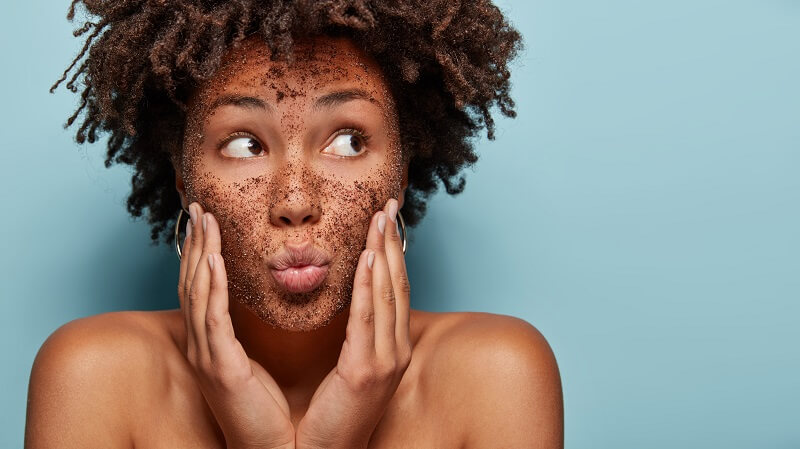 Are body scrubs suitable for facial skin?