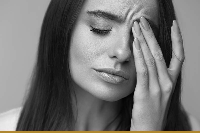 Mood changes as a symptom of low estrogen