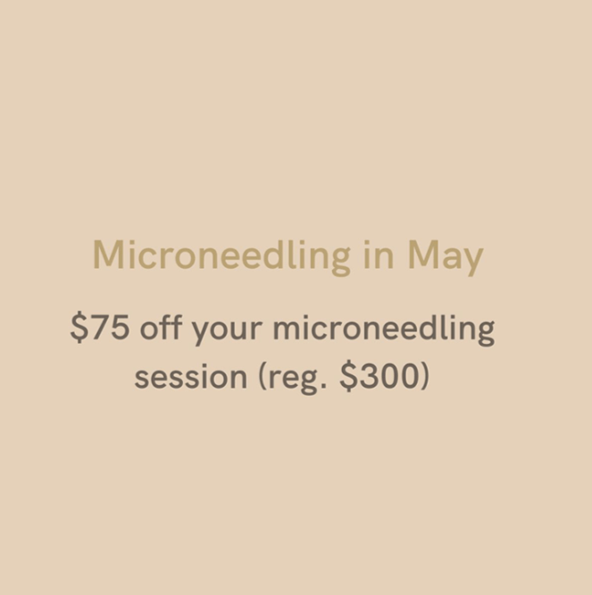 Microneedling in May