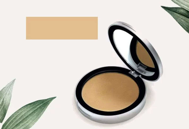 Mineral pressed powder