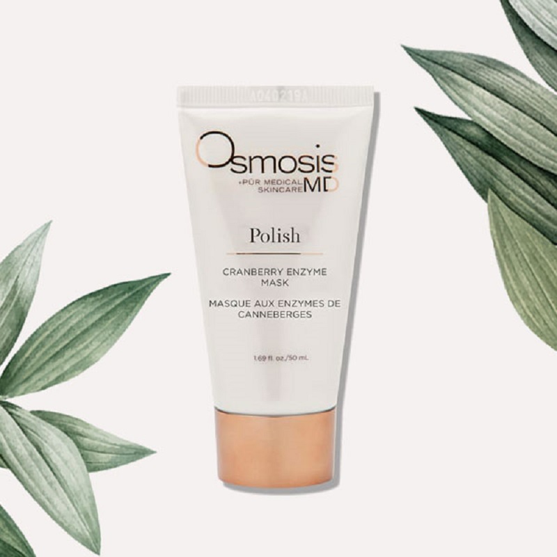 Osmosis MD Polish Cranberry Enzyme Mask for dry skin in summer