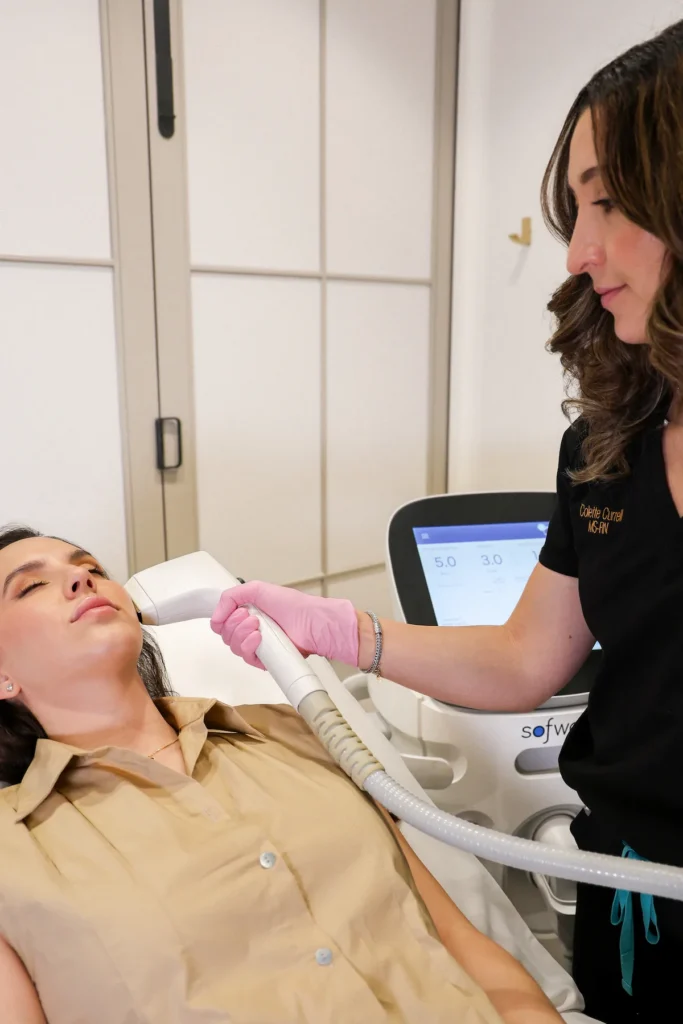 Sofwave treatment at Vibrant Skin Bar